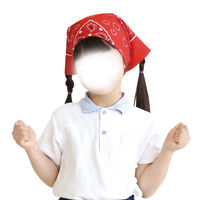 アーテック バンダナ 赤 18171 1パック（10枚組）