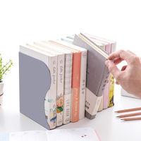 ベスト・アンサー ブックスタンド ブックエンド 伸縮式 シンプル ブラック 20 life-122-bk 1台