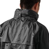 【レインウェア】 Makku（マック） レインスーツ 上下セット 合羽（カッパ） ブラック LL AS-5110 1着