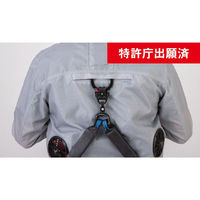 コーコス信岡  AE-5561  エコ・ボルトクール　セーフティー長袖ブルゾン グレー XXL 1着（直送品）