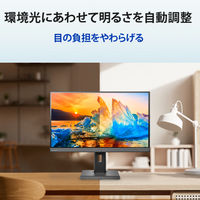 IOデータ機器 27インチ液晶モニター ブラック Type-C対応/画面回転機能/上下昇降機能 LCD-BCQ271DB-F 1台（直送品）