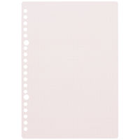 マルマン A5 ルーズリーフ 5mm方眼罫 60枚 くすみカラーアソート L1332-99 1冊