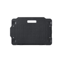 アイリスオーヤマ　連結できる平台車　ブラック　耐荷重100kg　縦横連結可能　幅約42.1×奥行約28.1cm　RMH-421　5台セット