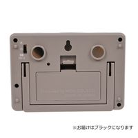 ノア精密 MAG音量切替消音機能付タイマー ヒカルン TM-608 BK-Z ブラック 縦65×横95×高さ25mm 1個