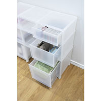 天馬 フィッツケース FC40-3030 クリア 110014839 1セット（4個）