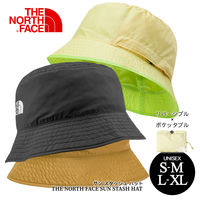 【並行輸入品】SUN STASH HAT   nf00cgz0  (92Q)ブラウン×ベージュ  L-XL(頭囲56-59cm)  1点（直送品）