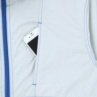 サンエス 袖取り外し長袖ブルゾン 6シルバー 3L KF91620 1着（直送品）