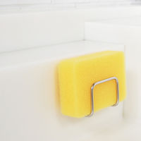 亀の子スポンジ スタンダード 角型 キッチンスポンジ 抗菌・防カビ加工 イエロー 1個 亀の子束子西尾商店