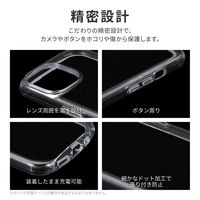 MSソリューションズ iPhone 15/ 14 ソフトケース LN-IM23CSTCL 1個