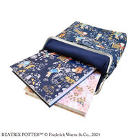 セントレディス ピーターラビット御朱印帳ポーチ(がま口)ネイビー ST-CNPR0001 1セット(1個×2)（直送品）