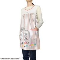 セントレディス ムーミンエプロン マルチストライプグレージュ ST-IM0058 1枚（直送品）