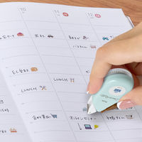 プラス マスキングテープ Deco Rush（デコラッシュ） 幅6mm ミントグリーン 病院 51880 10個