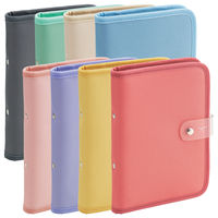 myfa（ミファ）コレクションバインダー ライラックパープル ミニ 6穴リング付 1セット（2冊） LIHIT LAB.