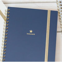 ラボクリップ ノート A5 7ミリ 横罫 カミーユ グレー CMNT02-GY