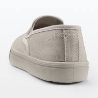 【レディース】無印良品 婦人 撥水スリッポンスニーカー 23.5cm サンドベージュ 良品計画