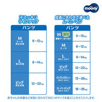 ムーニーマン おむつ パンツ M（6kg～12kg）1セット（48枚×3パック）汗スッキリ 男女共用 ユニ・チャーム