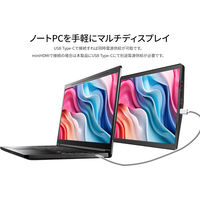 JAPANNEXT 14インチ ノートPC装着型モバイルモニター JN-MDO-IPS140FHD 1台