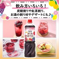 業務用フルーティス りんご酢ざくろラズベリー（6倍濃縮タイプ）1000ml 8本 ミツカン 飲む酢 お酢