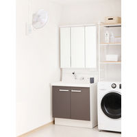 アイリスオーヤマ リモコン式壁掛け扇 マイコン式 壁掛 小型 リビング扇風機 ファン WFC-306 1台