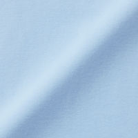 無印良品 ベビー さらっと綿クルーネックTシャツ【インナー】 ベビー100 ライトブルー 良品計画