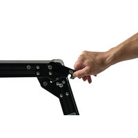 天馬 アルミ作業台3段ブラック 812004241 1個