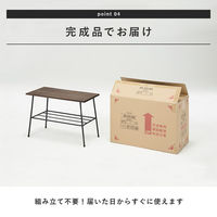 【軒先渡し】萩原 ラック 幅500×奥行240×高さ350mm ホワイト KR-3854WH 1台（直送品）
