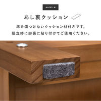 【軒先渡し】萩原 ラック 幅900×奥行300×高さ1800mm MCC-6038LBR 1台（直送品）