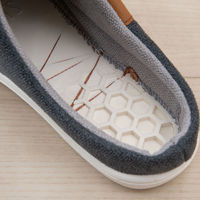 センコー Beide3 室内・屋内兼用 スリッパ M:約22.5-23.5cm グレー BEI191099 1足（直送品）