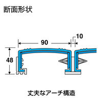 テラモト 抗菌安全スノコ(組立品)青 300×900 MR9100503 1枚