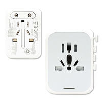 エアージェイ 海外用マルチコンセントACアダプター PD/QC対応 OL-309-PQ20 WH 1台