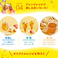 リプトン フルーツインティー ピーチ・ストロベリー&マンゴー 水出し紅茶ティーバッグ 1セット（8バッグ入×3袋）