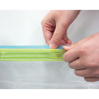 掃除機のいらいない上から押すだけ ふとん圧縮袋 布団用 M クローゼットに最適 1個 東和産業