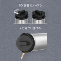 サーモス（THERMOS） ステンレスポット 1050ml ステンレスブラック TTD-1000 SBK 1個