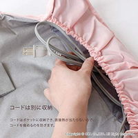 リレッツァ ヘアアイロンポーチ ピンク 1個 オカ