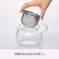 HARIO (ハリオ) 茶茶急須 丸 450ml コルクマット付 CHJMN-45-T-CP 1個