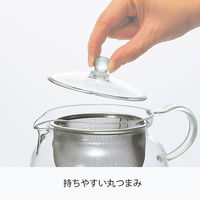 HARIO (ハリオ) 茶茶急須 丸 450ml コルクマット付 CHJMN-45-T-CP 1セット(3個)