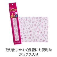 たべっ子どうぶつ ワックスペーパー ピンク 1パック 218×250mm（30枚入） 貝印