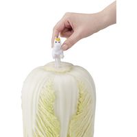 鮮度保持ピック ベジシャキちゃん 白菜やキャベツ用 ムーミン＆スノーク 1セット（2個組） コジット