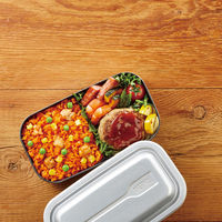 サーモス（THERMOS） フレッシュランチボックス 800ml シルバー DAA-800 SL 1個