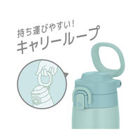 サーモス 水筒 真空断熱ケータイマグ 400ml ミントブルー JOS-400 MBL 1セット（12個）