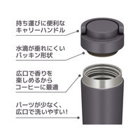 サーモス 真空断熱ケータイタンブラー 420ml メタリックグレー JOV-420 MGY 1個