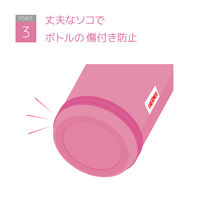 サーモス（THERMOS） マイボトルポーチ ストラップ付き ピンク APG-351 P 1個