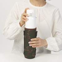 スタンディング ボトルカバー ショルダー アーミーグリーン 800ml 1個 トーン