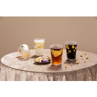 アデリア ココネコ グラス コップ プレミアム ミケ猫 300ml 日本製 化粧箱入り 1個 石塚硝子