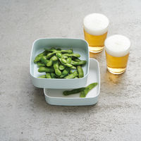 tak（タック） フルーツナッツ ライトブルー（上段：500ml、下段：410ml） 電子レンジ対応 1セット 竹中