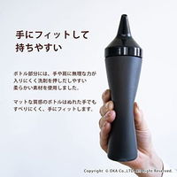 プリスベイス 食器用洗剤ディスペンサー ホワイト 1個 オカ