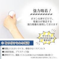 レック おふろフック（プッシュ式吸盤）S 1セット（6個：2個入×3）