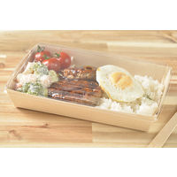 未晒しペーパーフードボックス蓋つき 大 1袋（10セット入）