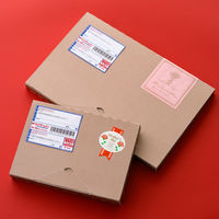 無地シャンパンピンクポストギフトボックス-3/A5-30mm 1パック（20枚入） MCP-PGB3 ヘッズ