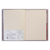 高橋書店 【2024年4月版】メルクレール1 A6 月間 日曜始まり チェック柄 691 1冊（直送品）